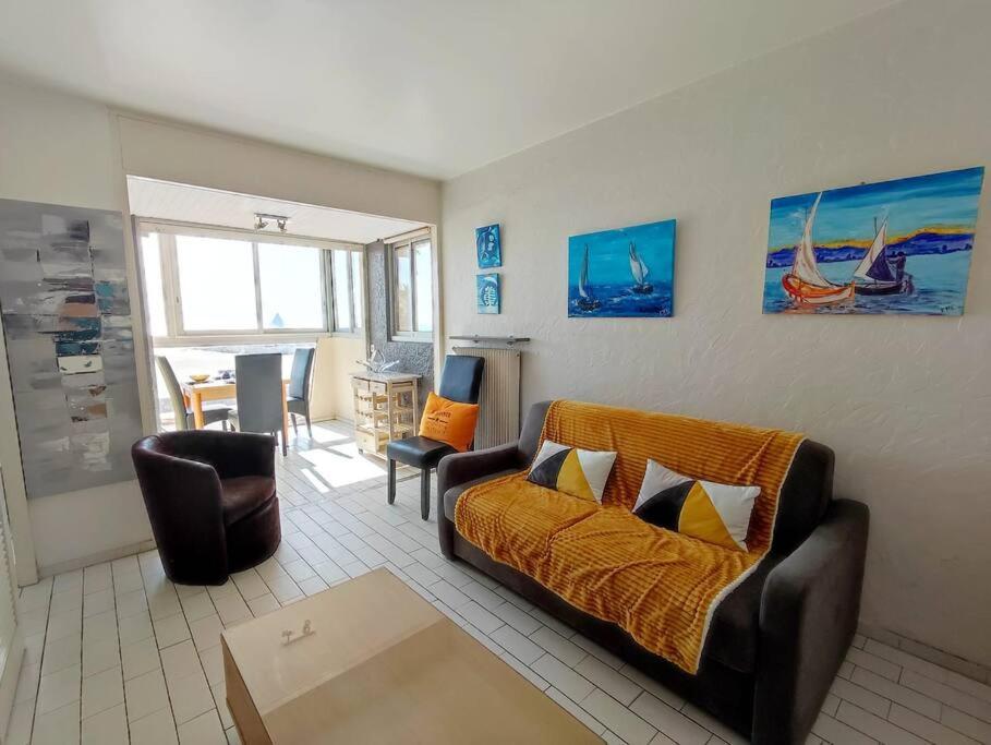 Magnifique Vue Mer Avec Une Chambre - Nouria 55 - Canet-en-Roussillon Kültér fotó